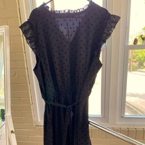 Ann Taylor Loft Black Dress
